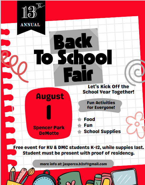 13th Annual Back to School Fair